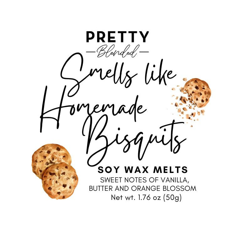 Homemade Biscuits – Soy Wax Melts 50g