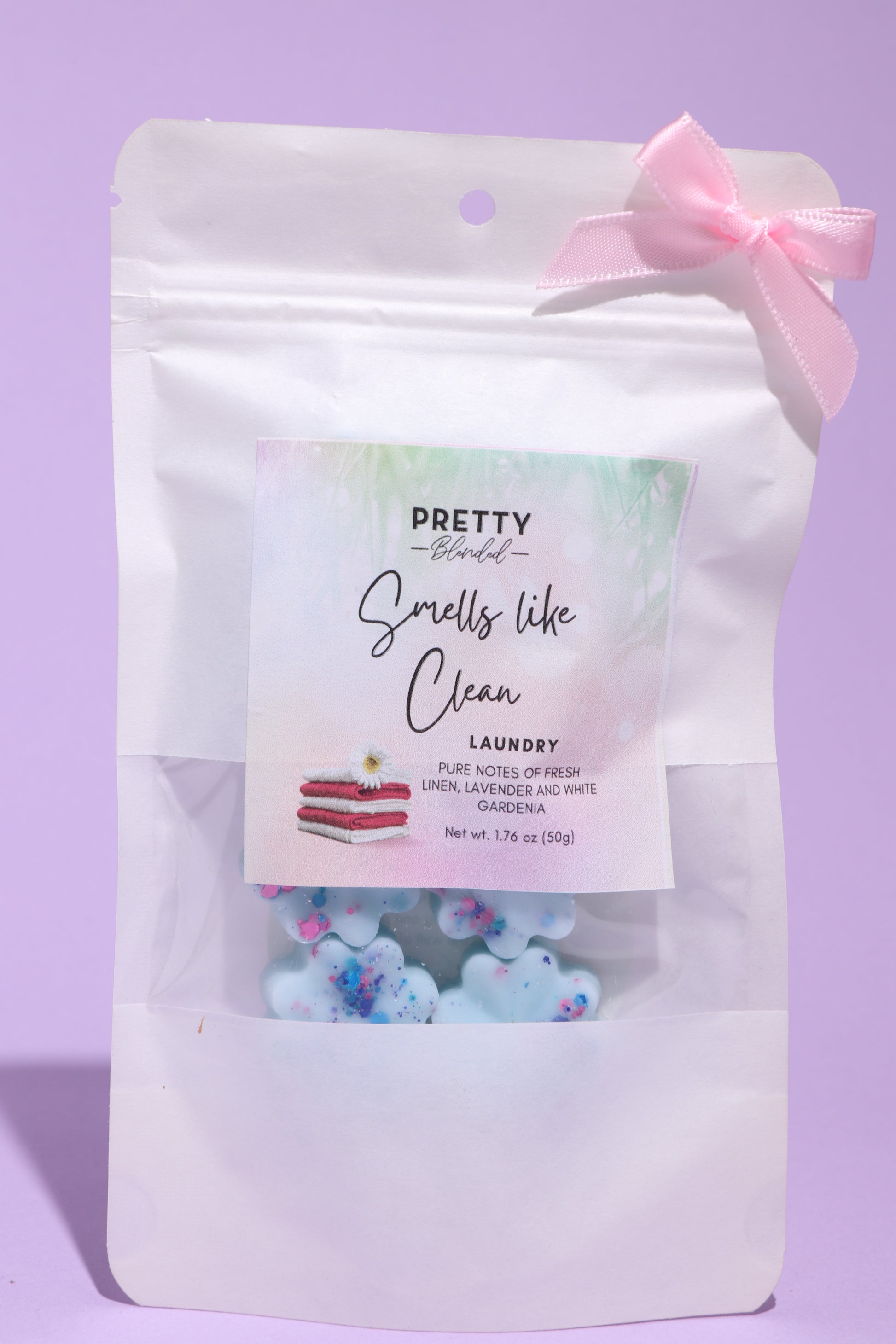 Clean Laundry Soy Wax Melts Cyprus Pretty Blended