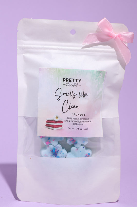 Clean Laundry Soy Wax Melts Cyprus Pretty Blended