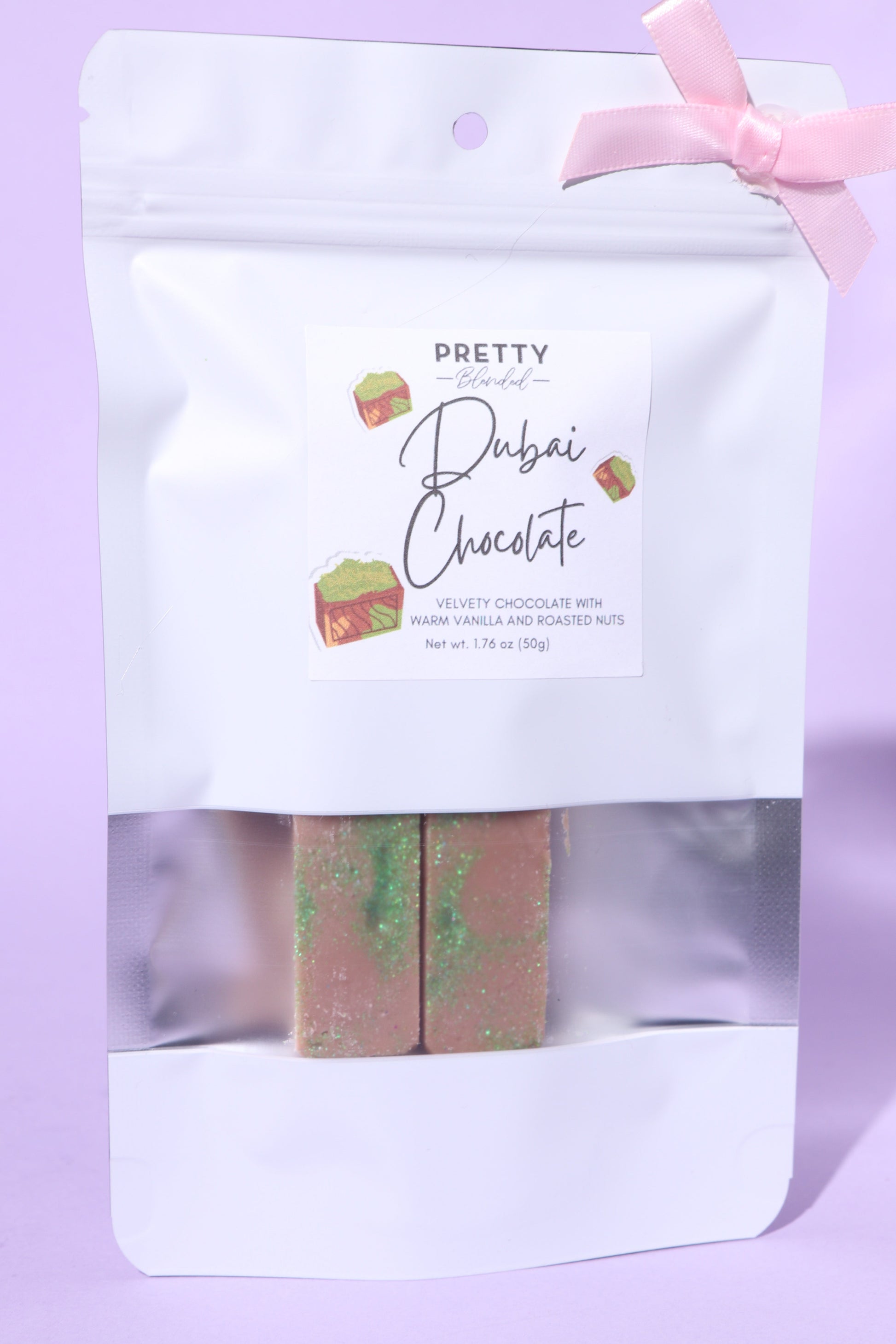 Dubai Chocolate Soy Wax Melts Cyprus Pretty Blended