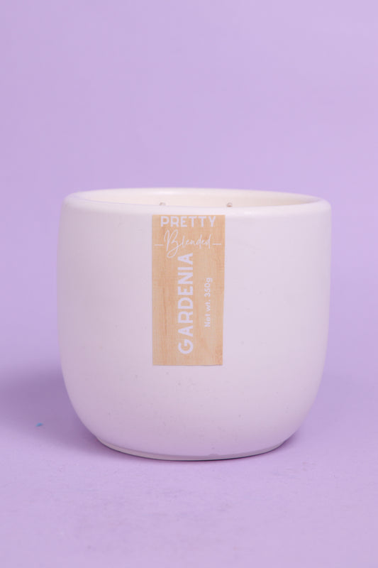 Gardenia Soy Candle Cyprus Pretty Blended