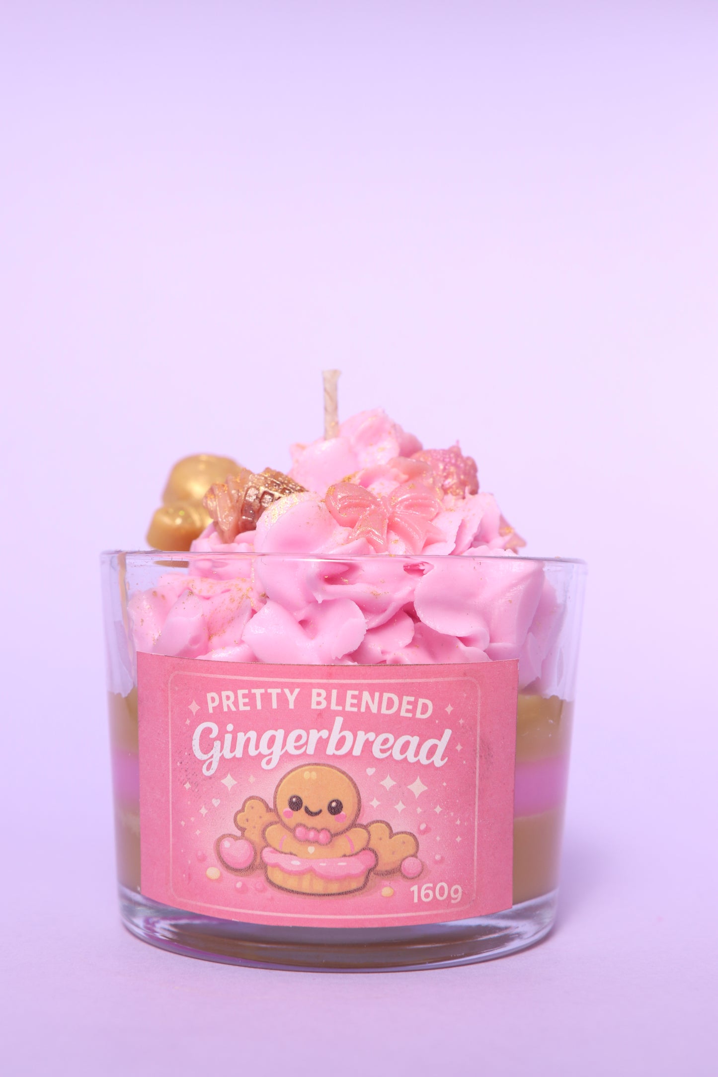 Gingerbread Soy Candle Cyprus Pretty Blended