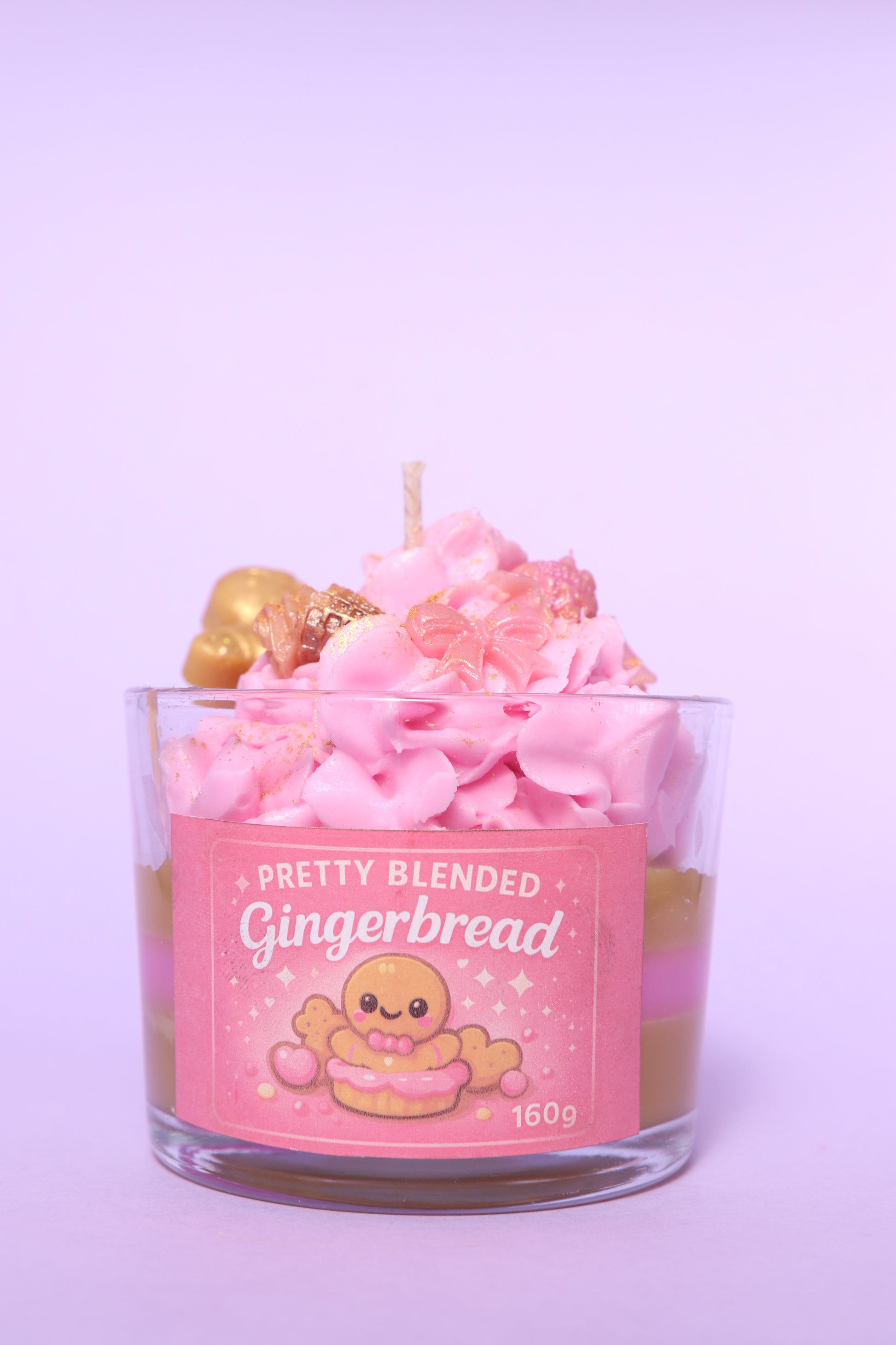 Gingerbread Soy Candle Cyprus Pretty Blended