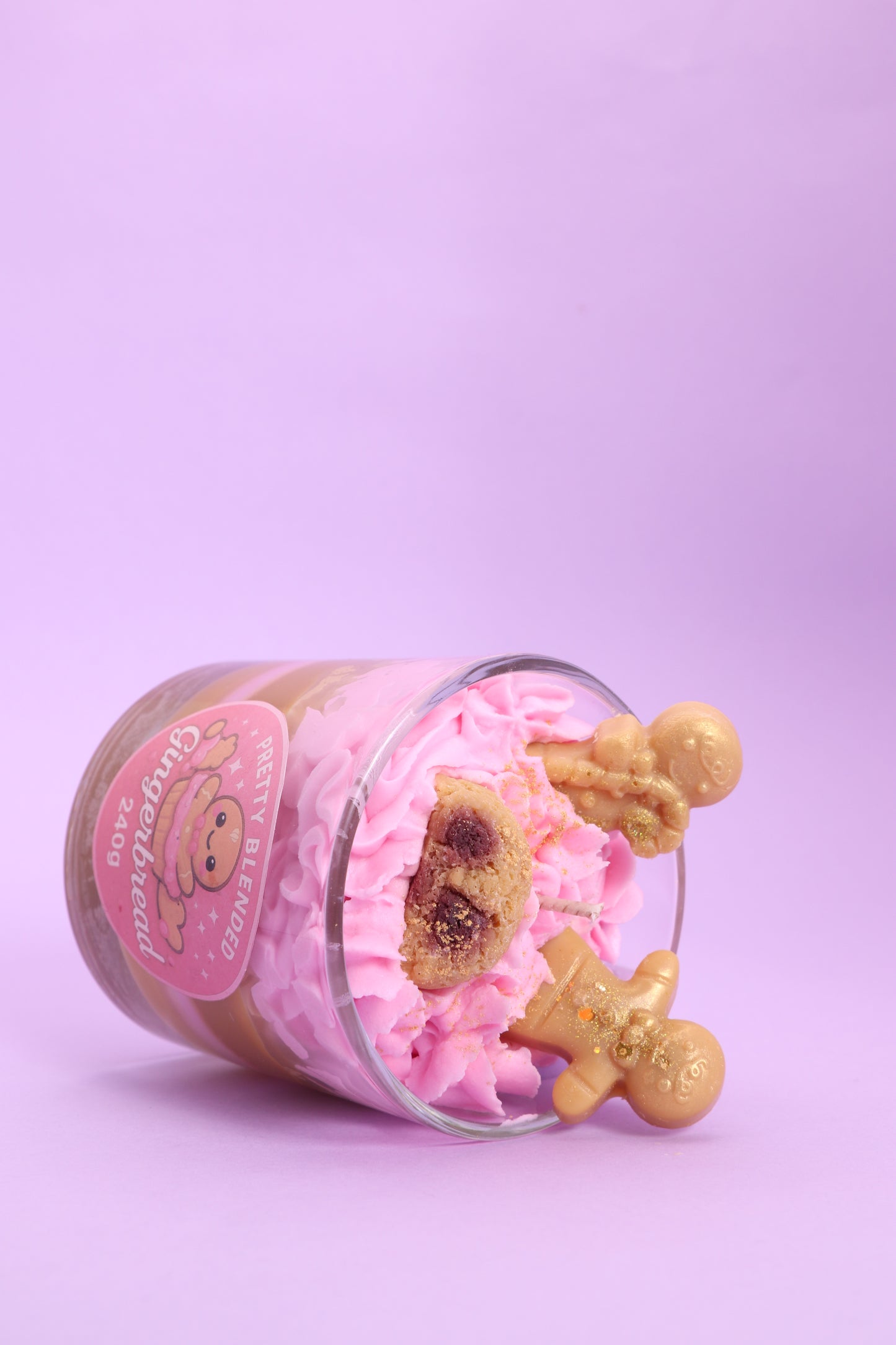 Gingerbread Soy Candle Cyprus Pretty Blended