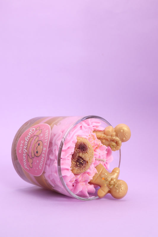 Gingerbread Soy Candle Cyprus Pretty Blended