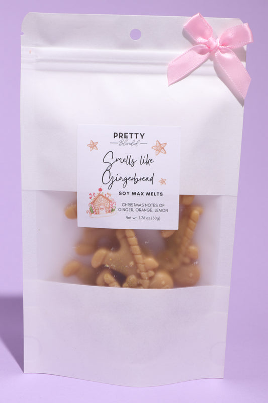 Gingerbread Soy Wax Melts Cyprus Pretty Blended