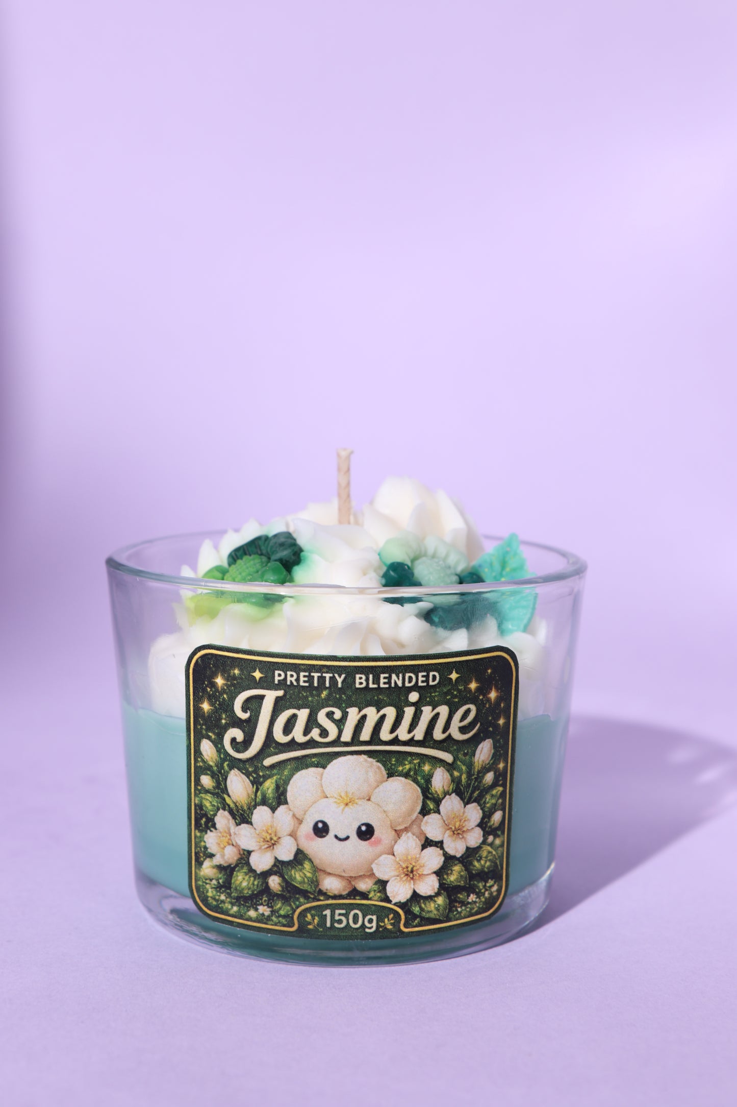 Jasmine Soy Candle Cyprus_Pretty Blended