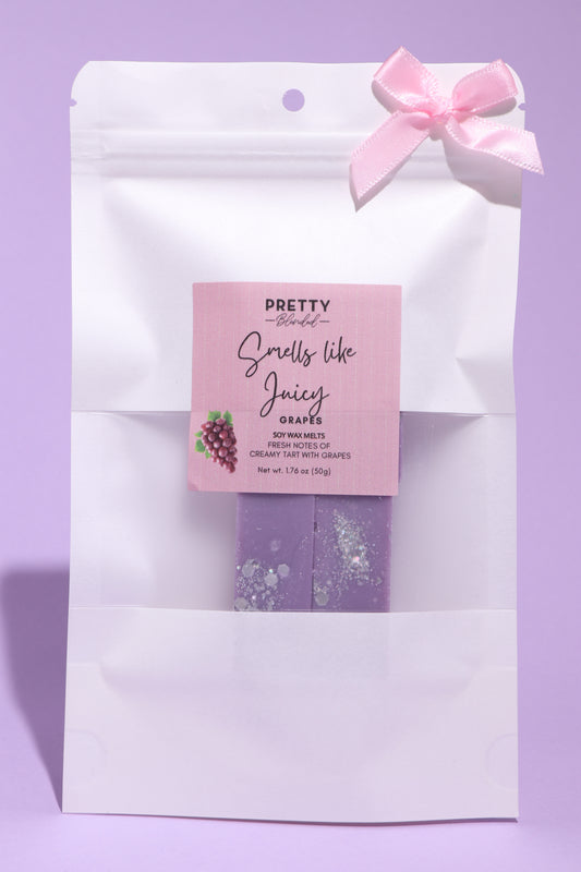 Juicy Grape Soy Wax Melts Cyprus Pretty Blended