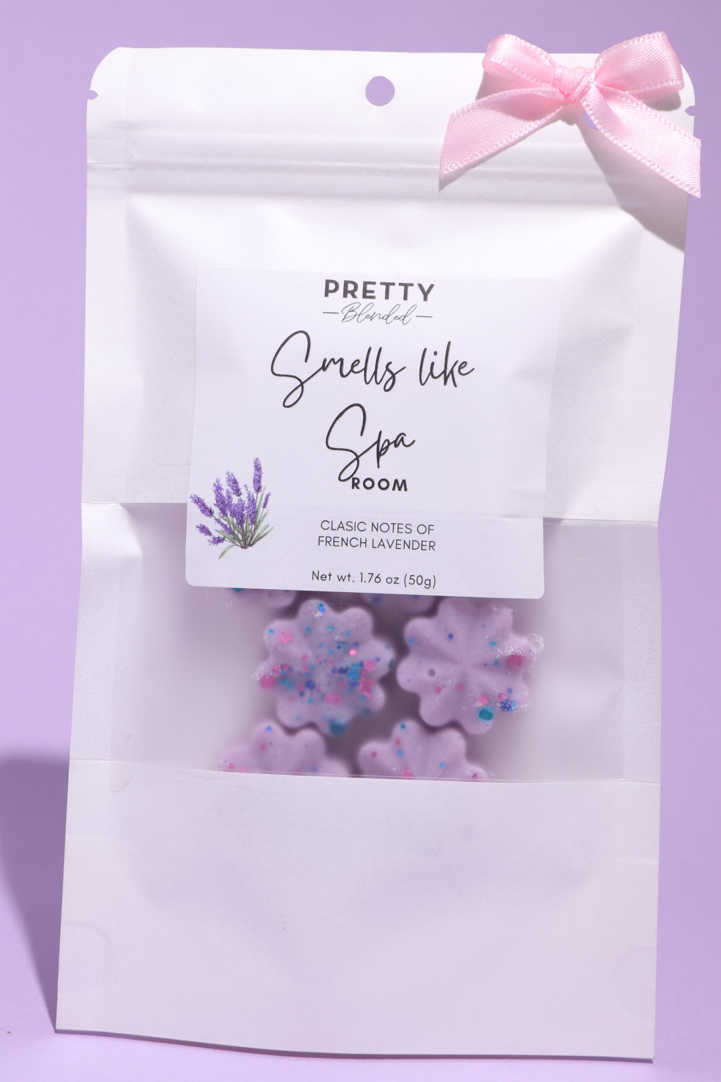 Lavender Soy Wax Melts Cyprus Pretty Blended