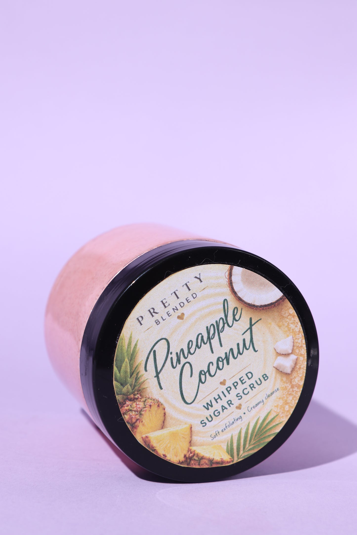 Pineapple Coconut Whipped Sugar Scrub Cyprus_Pretty Blended
