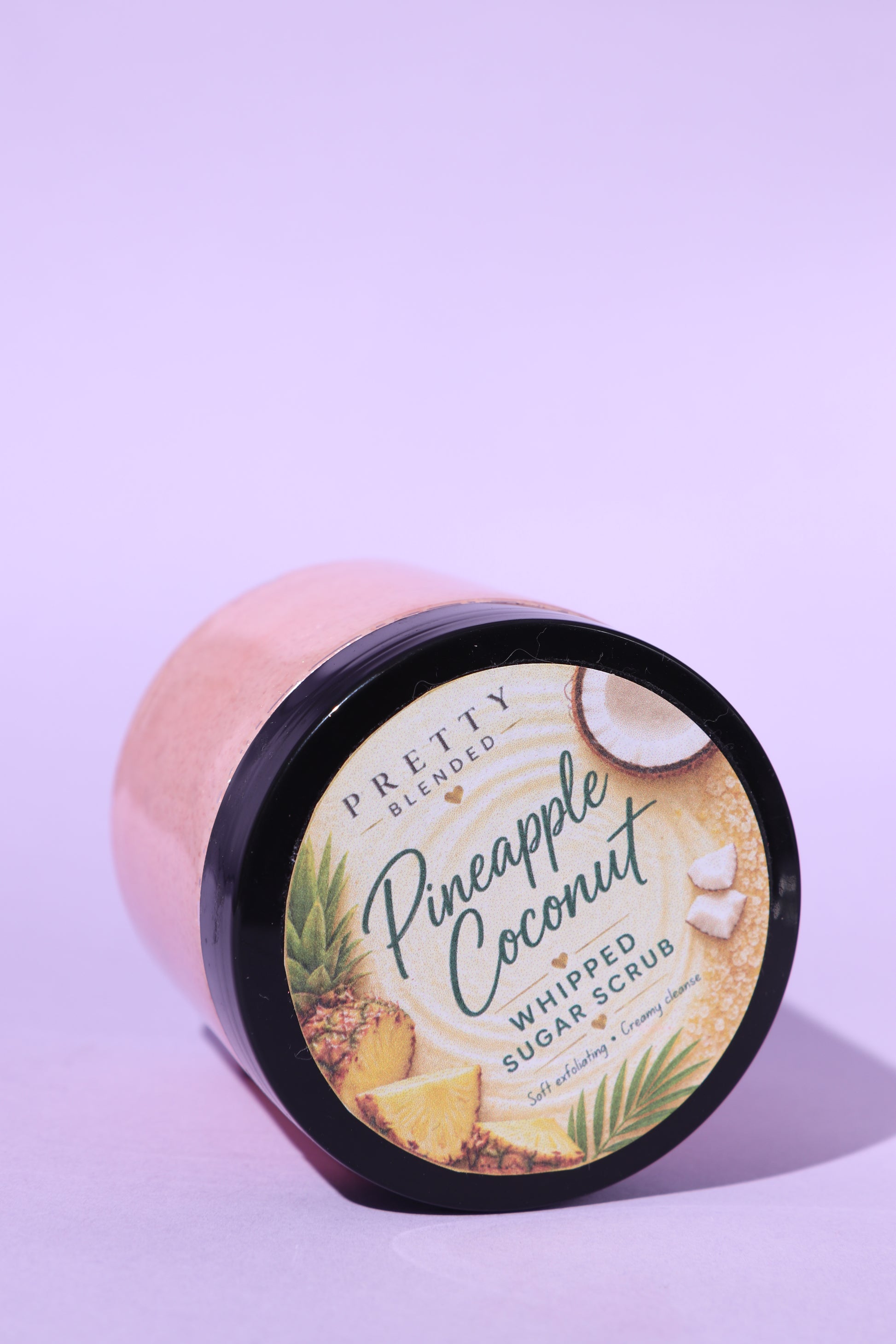 Pineapple Coconut Whipped Sugar Scrub Cyprus_Pretty Blended