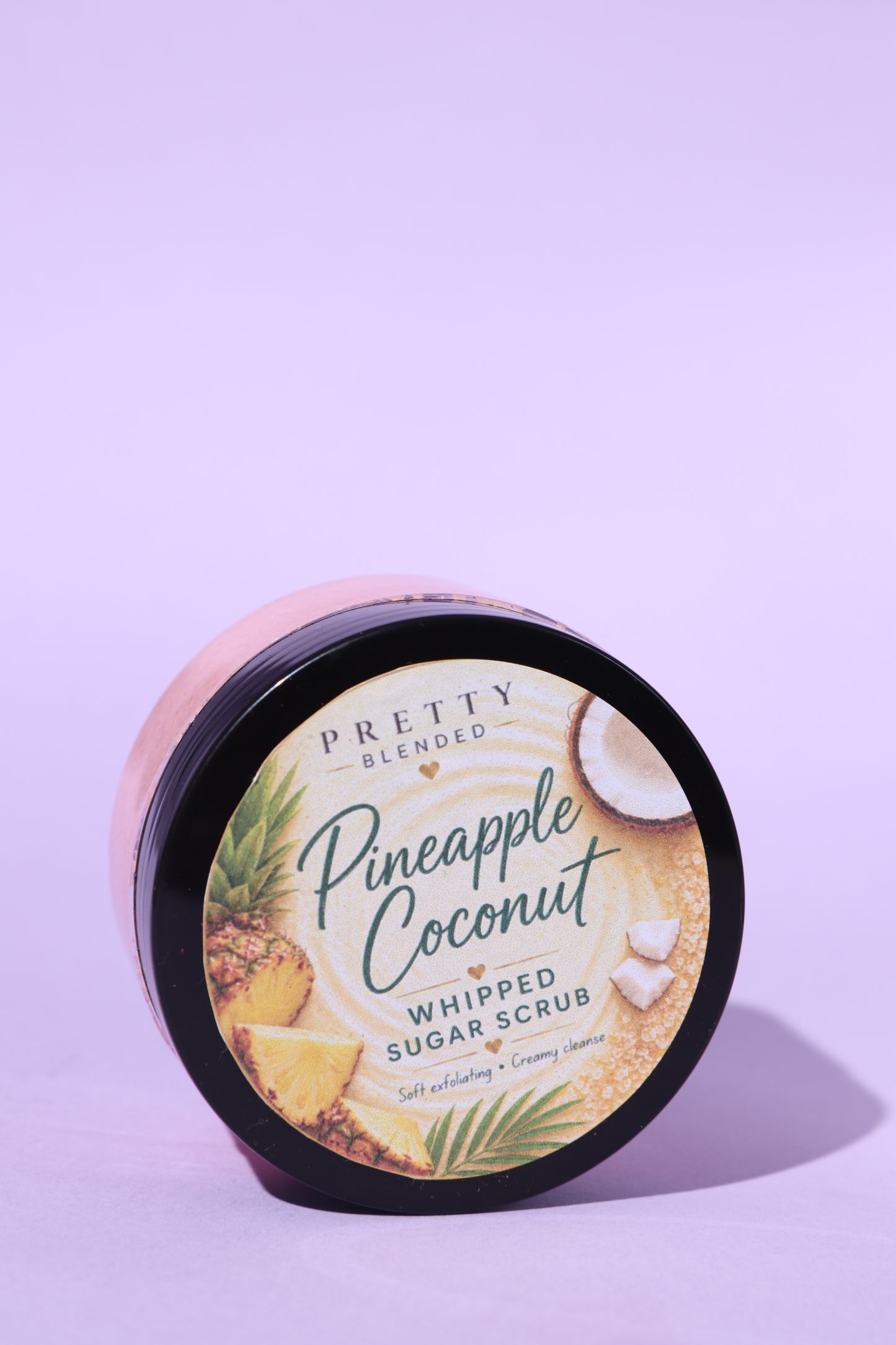 Pineapple Coconut Whipped Sugar Scrub Cyprus_Pretty Blended 2