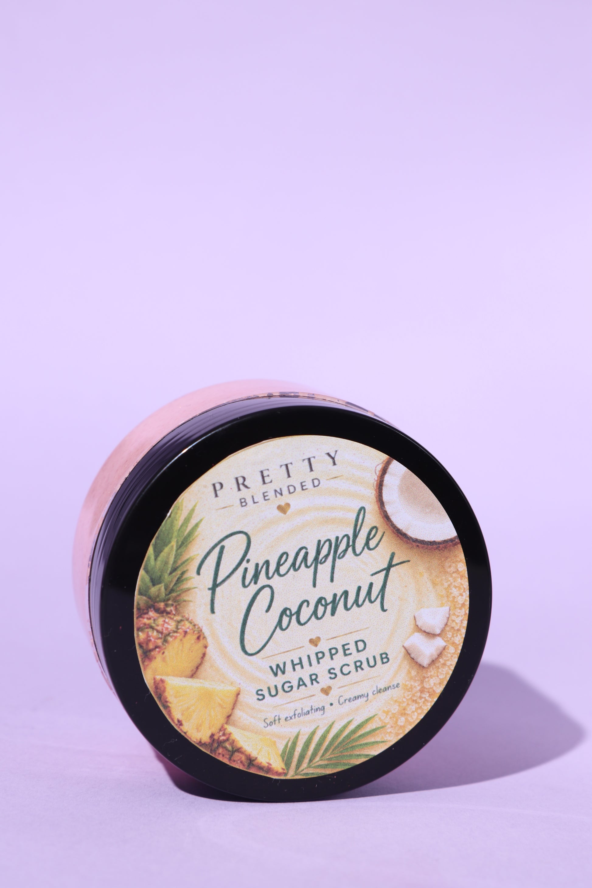 Pineapple Coconut Whipped Sugar Scrub Cyprus_Pretty Blended 2