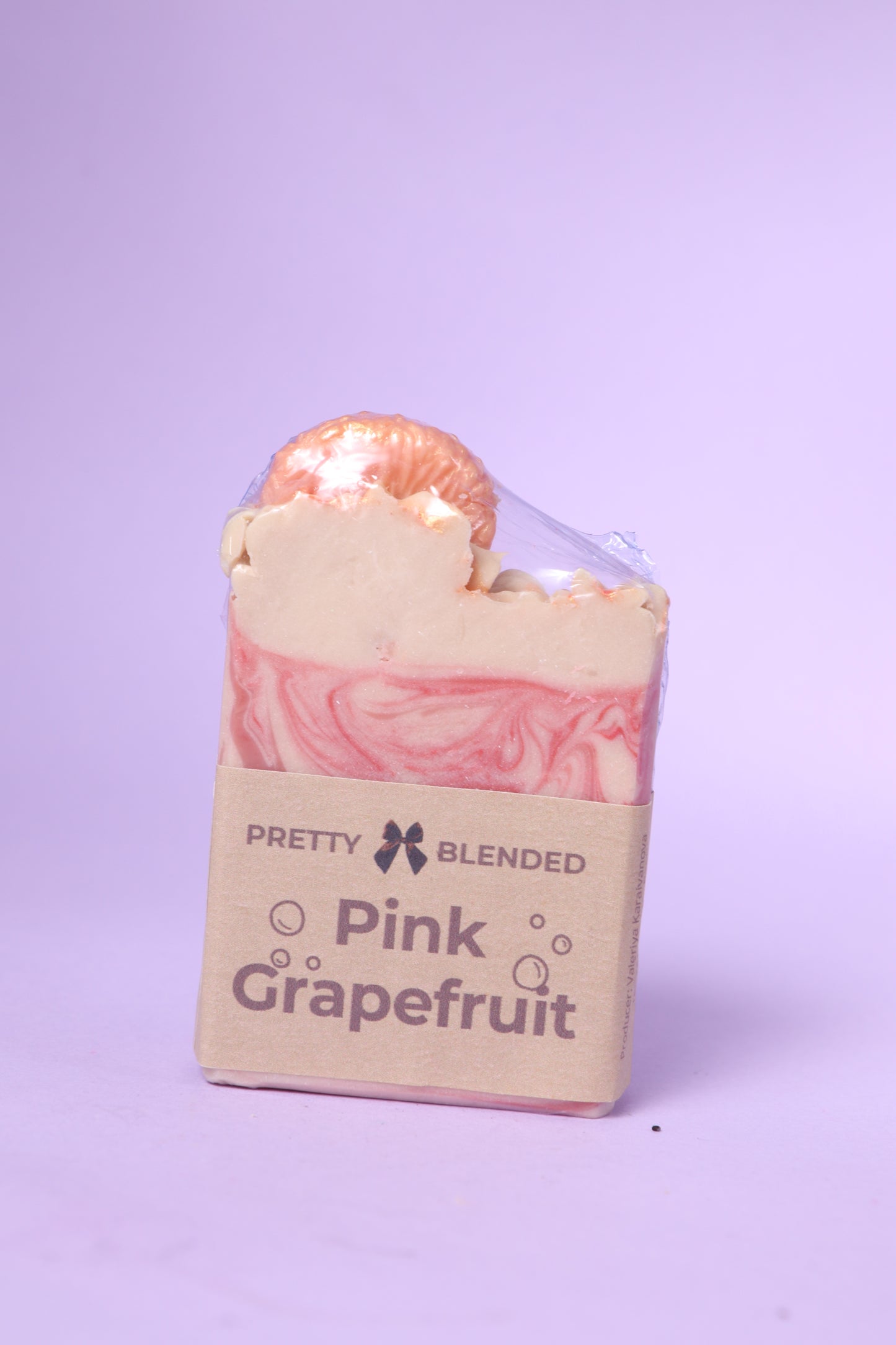 Pink Grapefruit Handmade Soap Cyprus_Pretty Blended 1