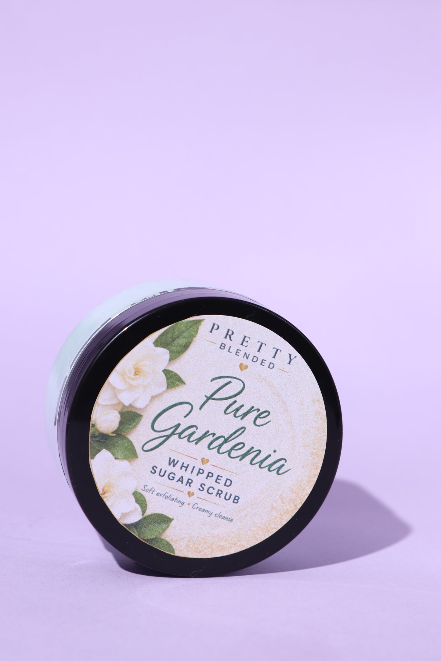 Pure Gardenia Whipped Sugar Scrub Cyprus_Pretty Blended 1