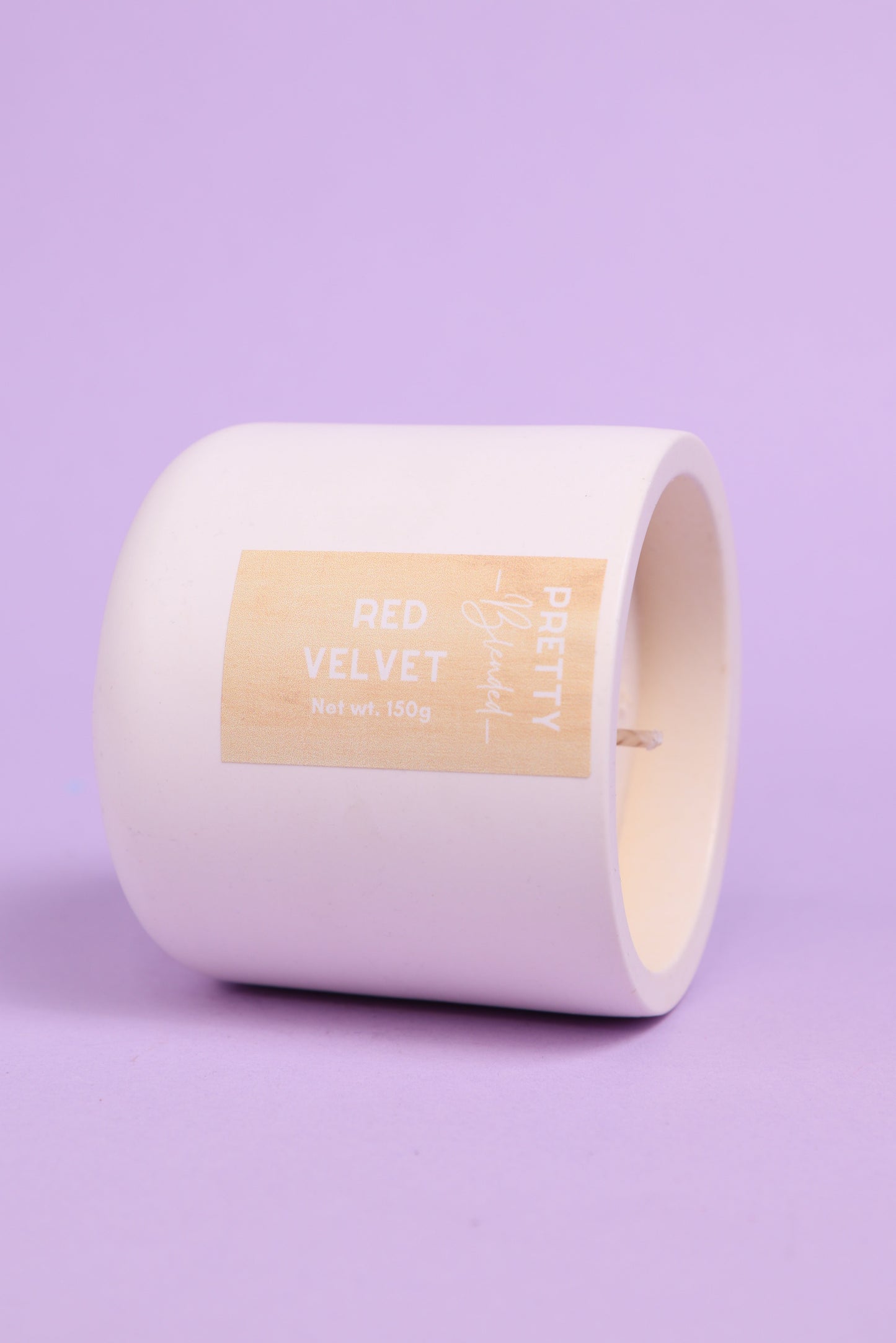 Red Velvet Soy Candle Cyprus Pretty Blended