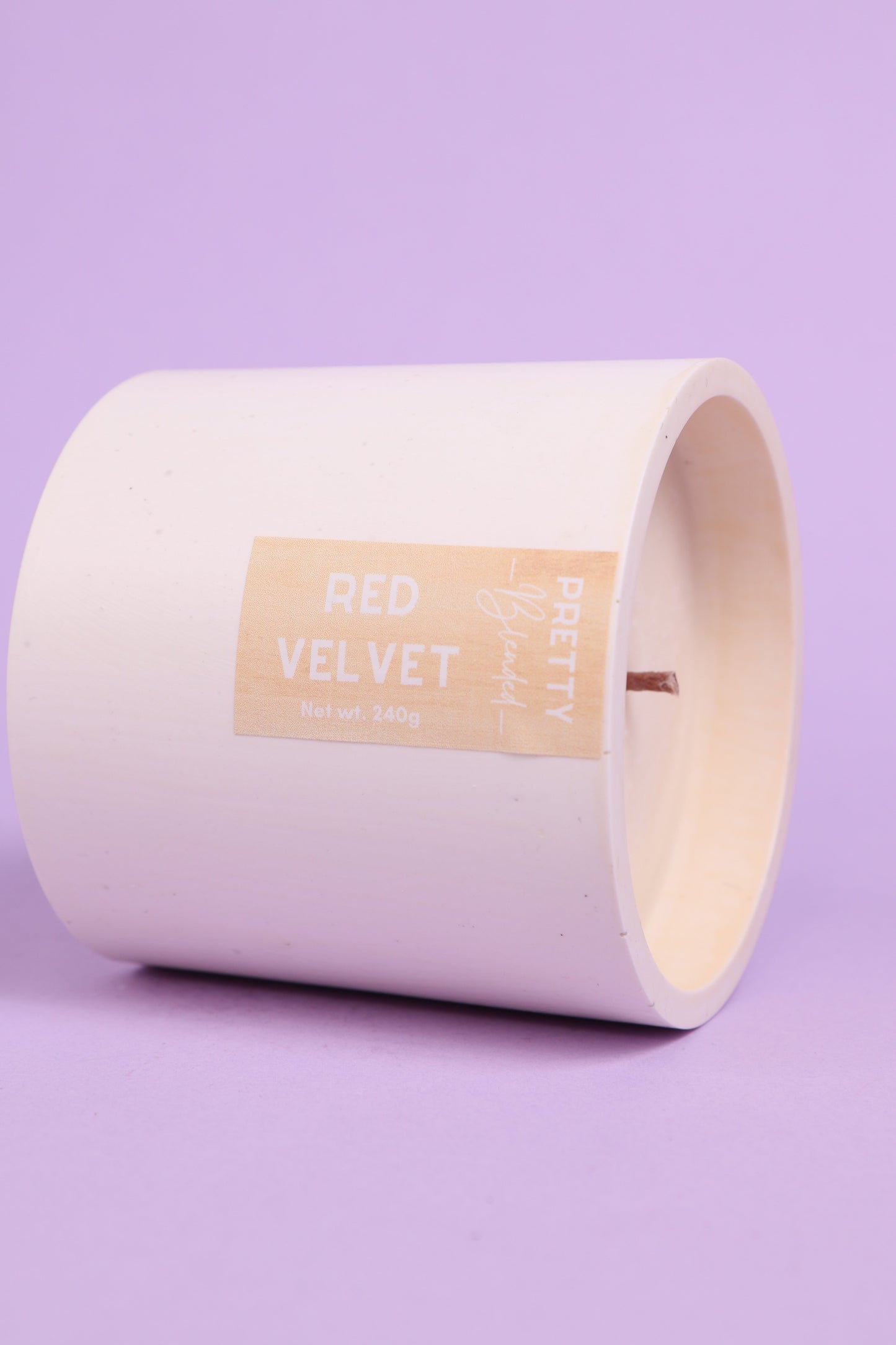 Red Velvet Soy Candle Cyprus Pretty Blended