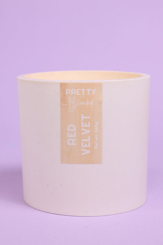 Red Velvet Soy Candle Cyprus Pretty Blended