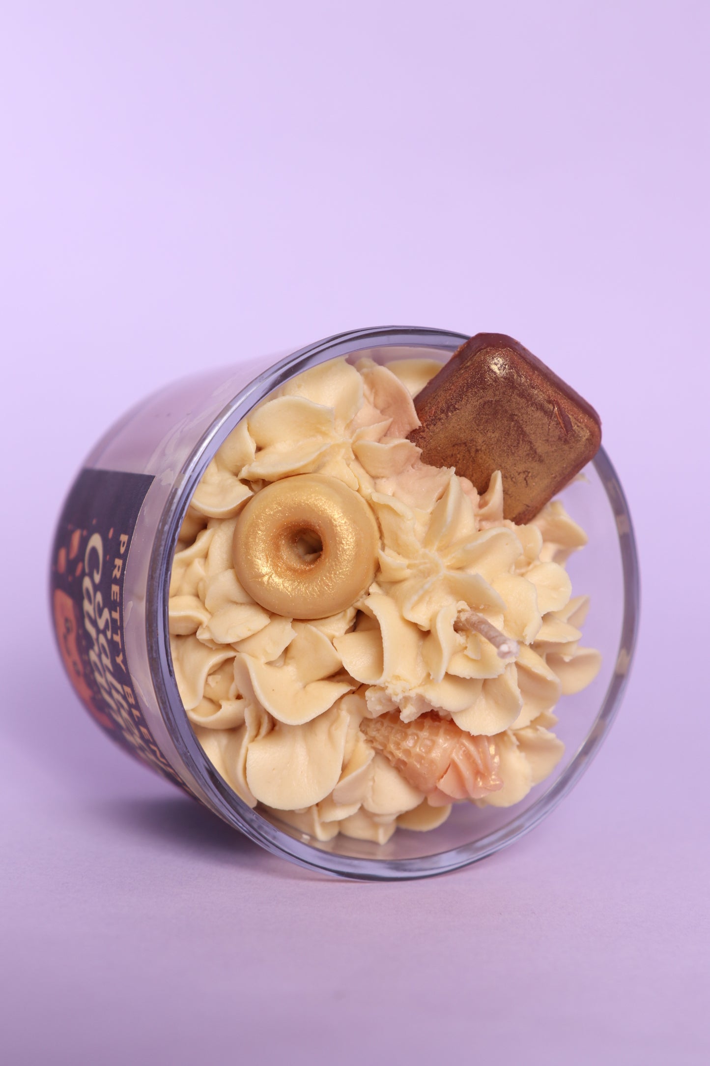Salted Caramel Soy Candle Cyprus_Pretty Blended