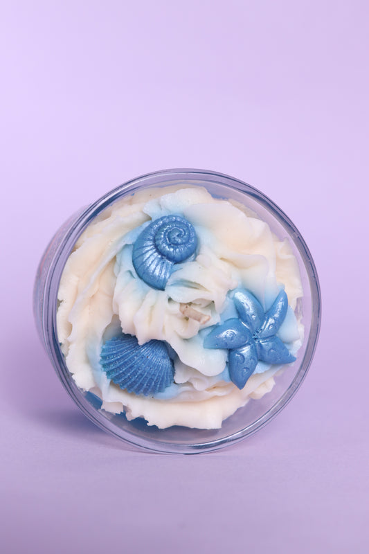 Sea Whisper Soy Candle Cyprus_Pretty Blended