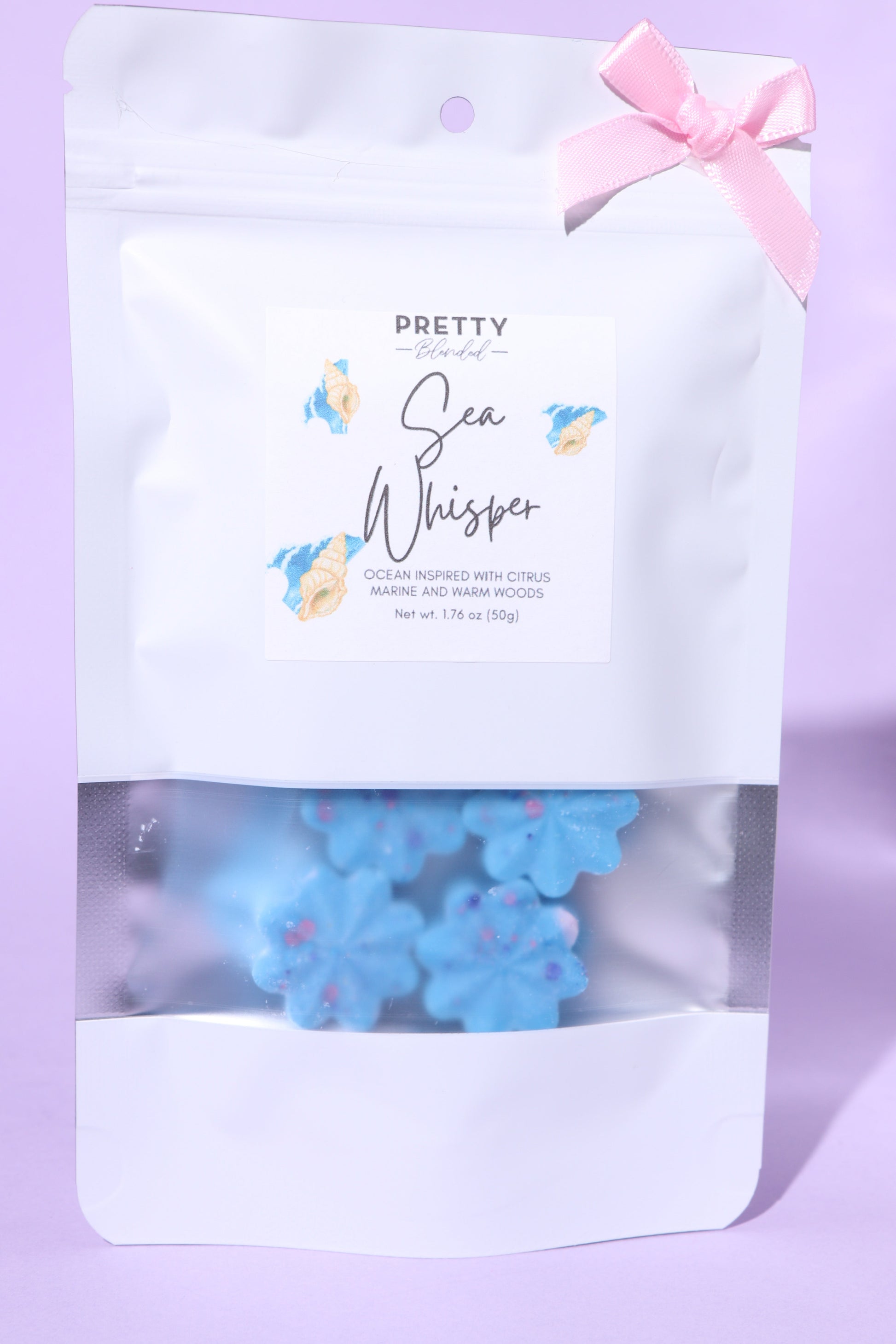 Sea Whisper Soy Wax Melts Cyprus Pretty Blended