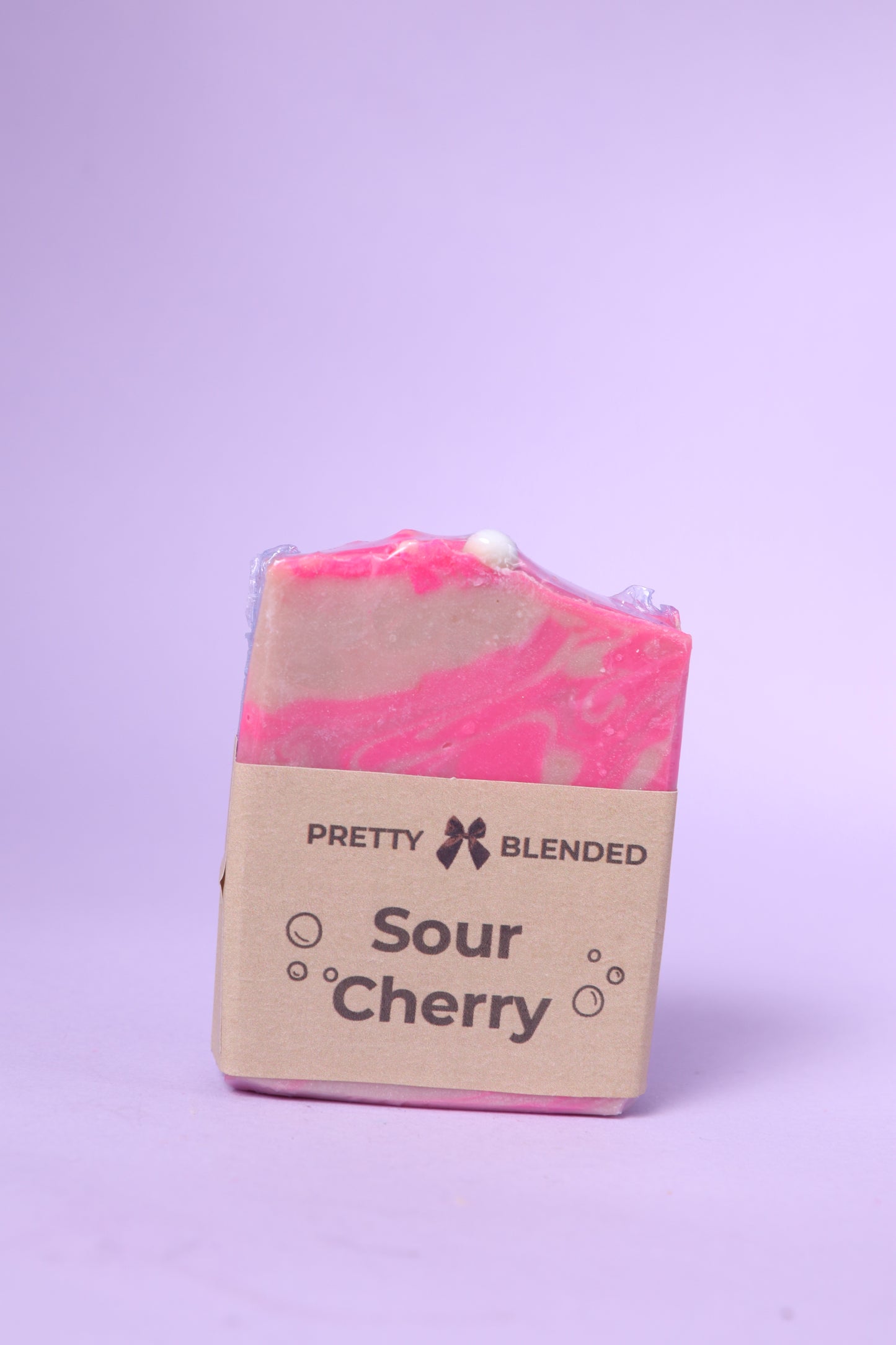 Sour Cherry Handmade Soap Cyprus_Pretty Blended