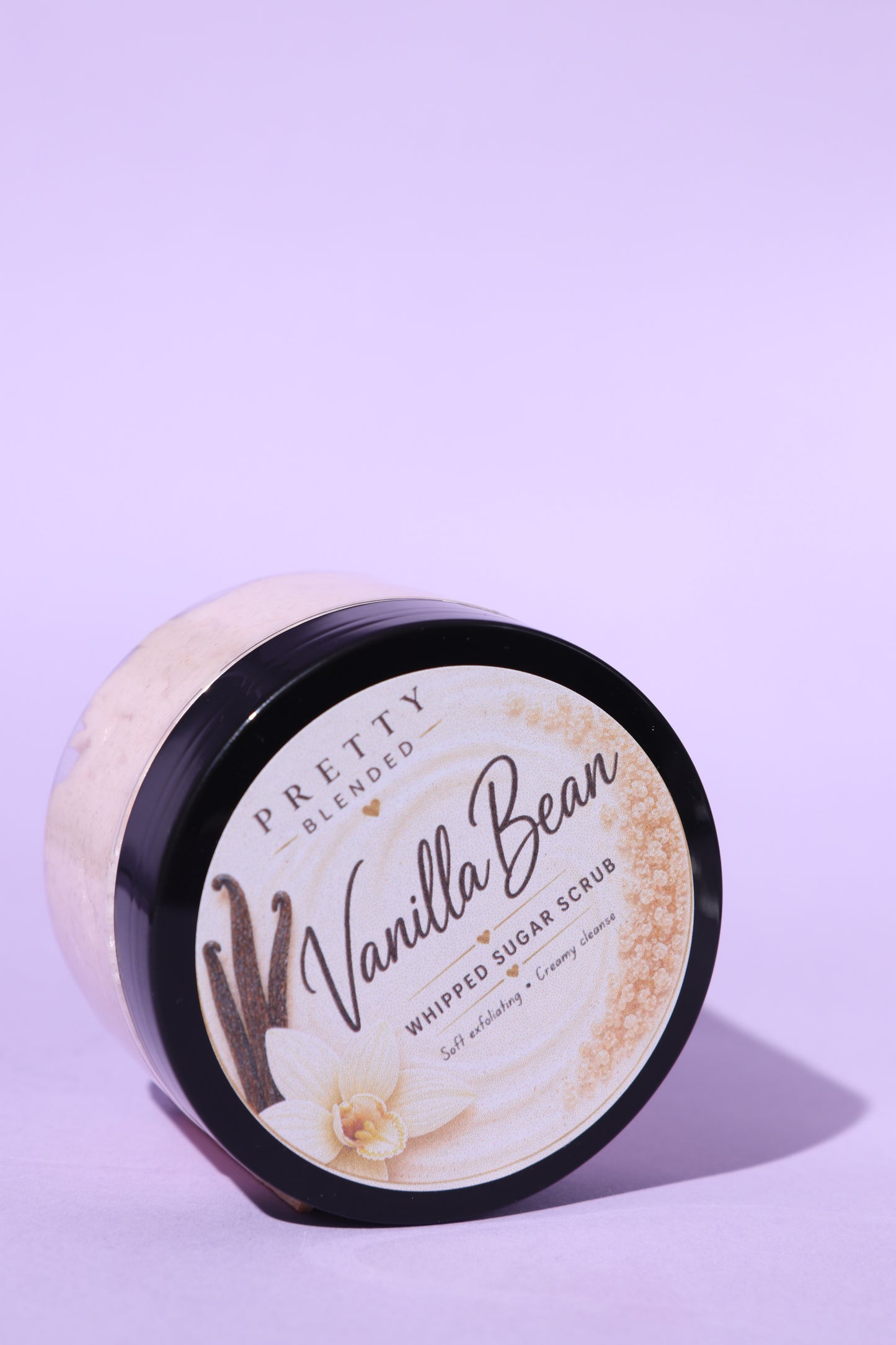 Vanilla Bean Whipped Sugar Scrub Cyprus_Pretty Blended 1