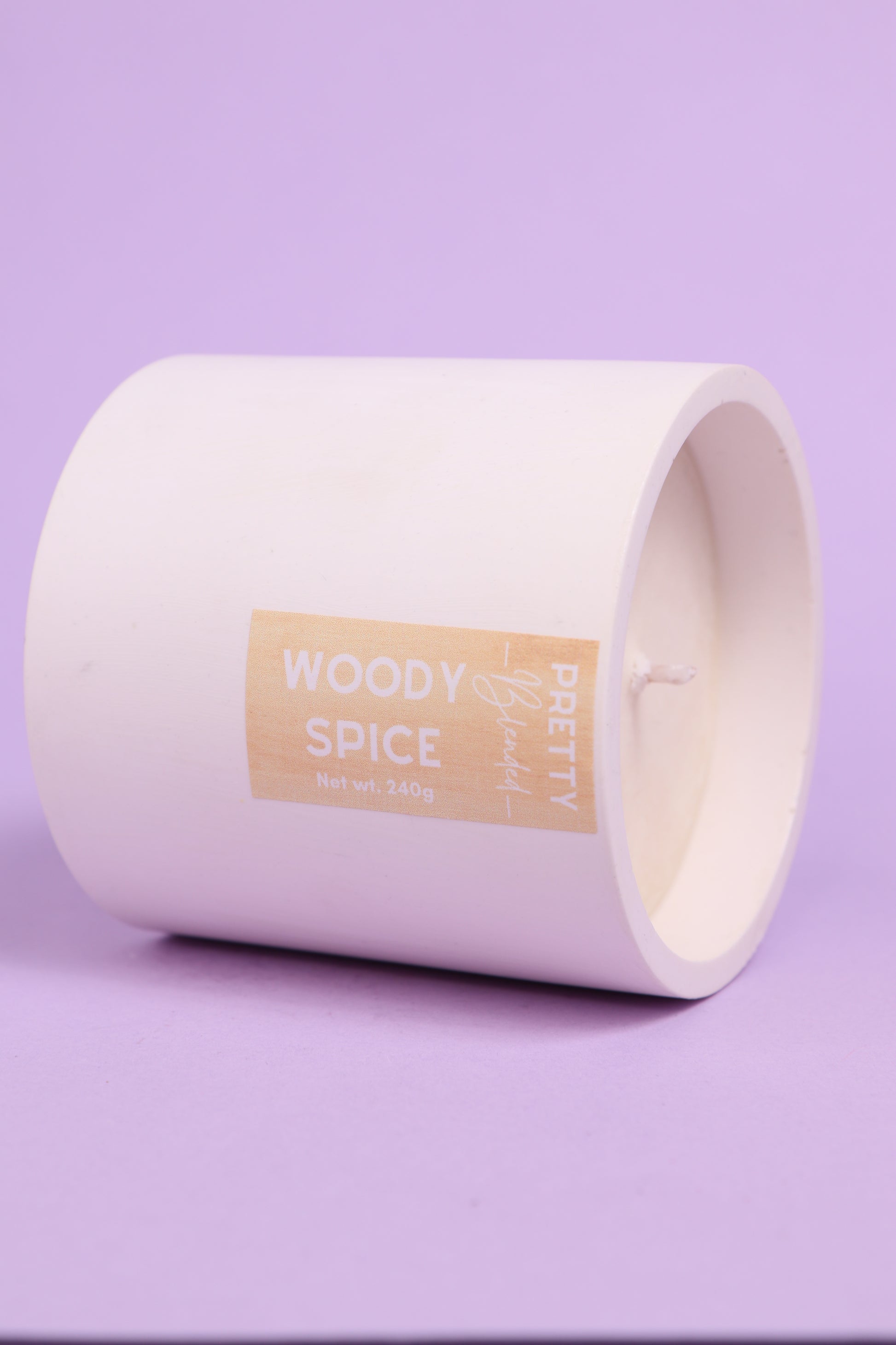Woody Spices Soy Candle Cyprus Pretty Blended